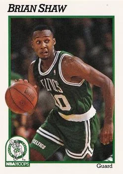 1991-92 Hoops Brian Shaw #17 card image