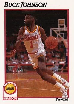 1991-92 Hoops Buck Johnson #76 card image