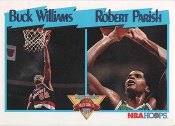 1991-92 Hoops Buck Williams / Robert Parish LL #313 card image