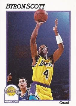 1991-92 Hoops Byron Scott #103 card image