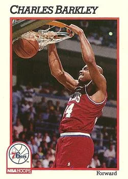 1991-92 Hoops Charles Barkley #156 card image