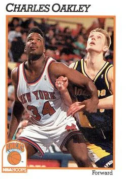 1991-92 Hoops Charles Oakley #142 card image