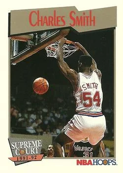 1991-92 Hoops Charles Smith SC #472 card image