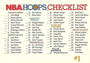 1991-92 Hoops Checklist #1: 1-114 #328 card image