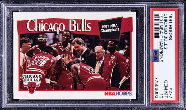 1991-92 Hoops Chicago Bulls 1991 NBA Champions #277 card image