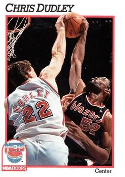 1991-92 Hoops Chris Dudley #135 card image