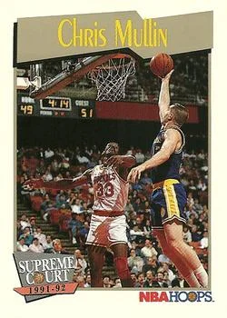 1991-92 Hoops Chris Mullin SC #466 card image