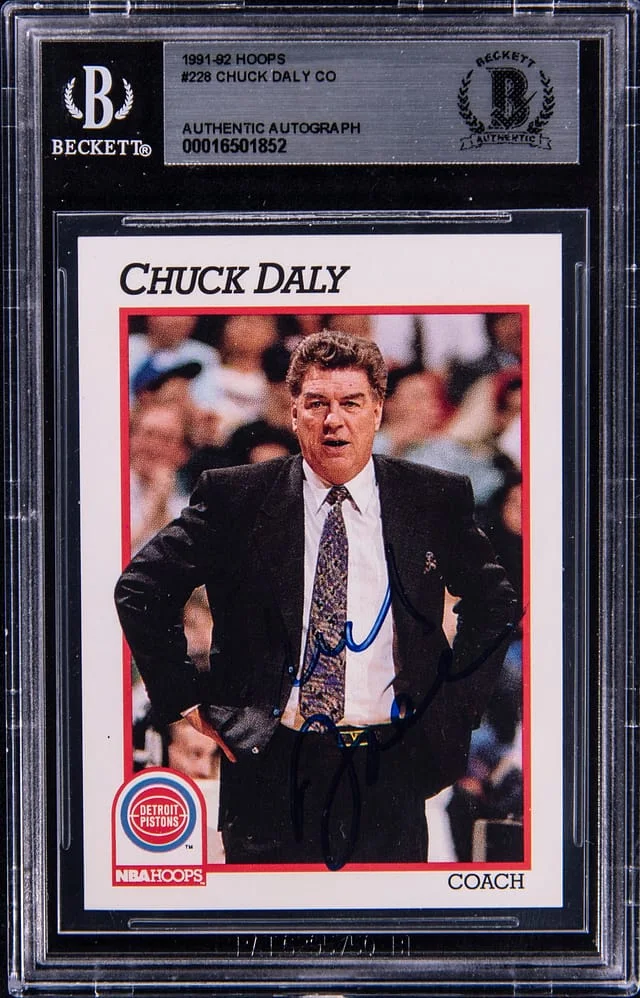 1991-92 Hoops Chuck Daly #228 card image