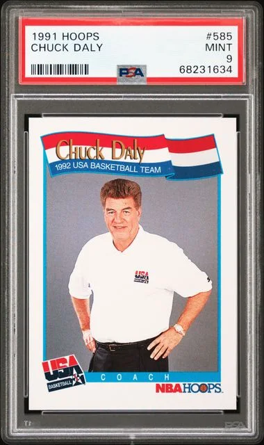 1991-92 Hoops Chuck Daly #585 card image