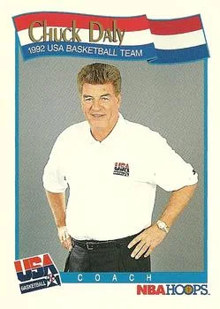 1991-92 Hoops Chuck Daly USA #585 card image