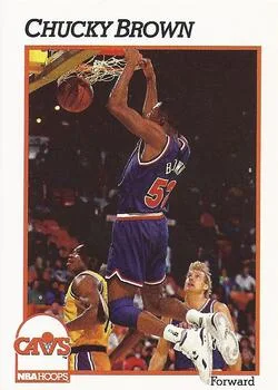 1991-92 Hoops Chucky Brown #35 card image