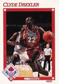1991-92 Hoops Clyde Drexler #262 card image