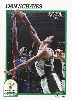 1991-92 Hoops Dan Schayes #121 card image