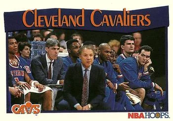 1991-92 Hoops Danny Ferry / Darnell Valentine / Lenny Wilkens #278 card image