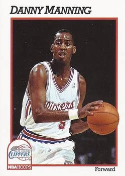 1991-92 Hoops Danny Manning #94 card image