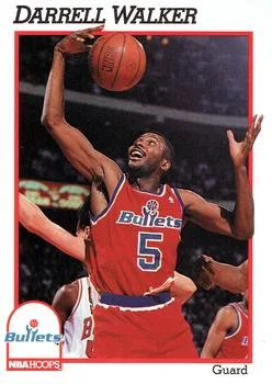 1991-92 Hoops Darrell Walker #219 card image
