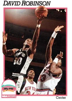 1991-92 Hoops David Robinson #194 card image