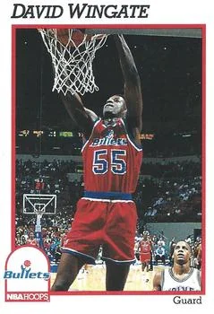 1991-92 Hoops David Wingate #448 card image