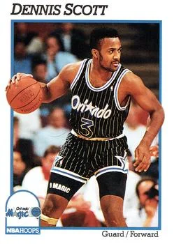 1991-92 Hoops Dennis Scott #151 card image