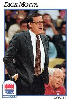 1991-92 Hoops Dick Motta CO #243 card image