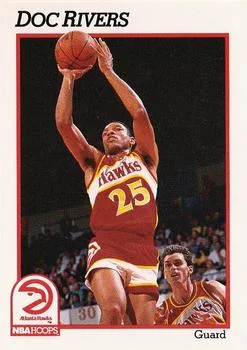 1991-92 Hoops Doc Rivers #4 card image