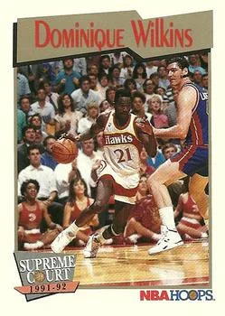 1991-92 Hoops Dominique Wilkins SC #449 card image