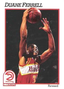 1991-92 Hoops Duane Ferrell #332 card image