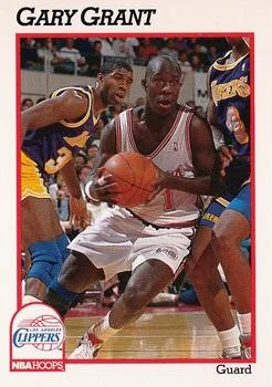 1991-92 Hoops Gary Grant #92 card image
