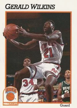 1991-92 Hoops Gerald Wilkins #146 card image
