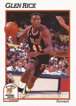 1991-92 Hoops Glen Rice #113 card image