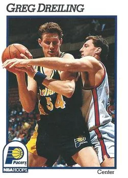 1991-92 Hoops Greg Dreiling #372 card image