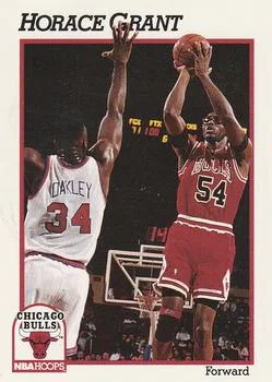1991-92 Hoops Horace Grant #28 card image
