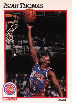 1991-92 Hoops Isiah Thomas #66 card image