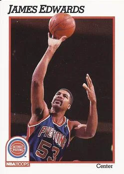 1991-92 Hoops James Edwards #61 card image