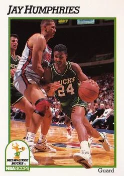 1991-92 Hoops Jay Humphries #117 card image