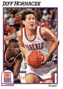 1991-92 Hoops Jeff Hornacek #164 card image