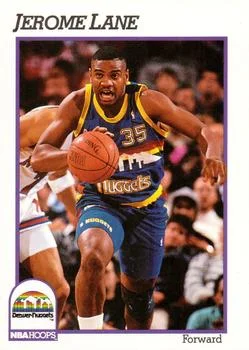1991-92 Hoops Jerome Lane #53 card image