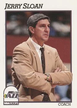 1991-92 Hoops Jerry Sloan CO #246 card image