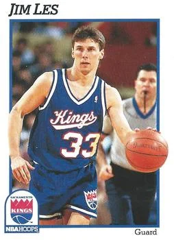 1991-92 Hoops Jim Les #428 card image