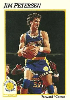 1991-92 Hoops Jim Petersen #367 card image
