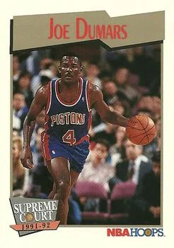 1991-92 Hoops Joe Dumars SC #463 card image