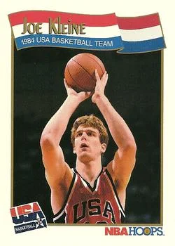 1991-92 Hoops Joe Kleine USA #559 card image