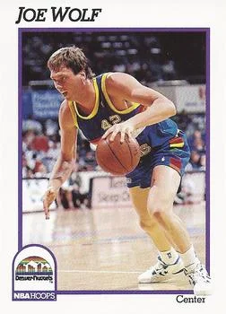 1991-92 Hoops Joe Wolf #57 card image
