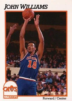 1991-92 Hoops John Williams #42 card image