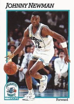1991-92 Hoops Johnny Newman #23 card image