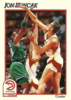 1991-92 Hoops Jon Koncak #333 card image