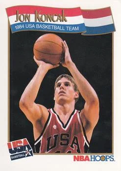 1991-92 Hoops Jon Koncak USA #560 card image