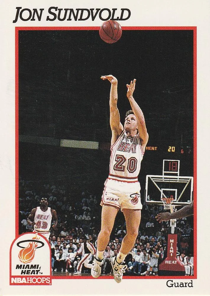 1991-92 Hoops Jon Sundvold #389 card image