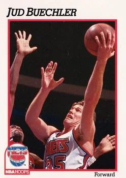 1991-92 Hoops Jud Buechler #133 card image