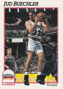 1991-92 Hoops Jud Buechler #432 card image